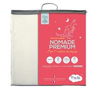 P'tit Lit - Colchón de viaje para bebés Premium - Plegable - 60x120 cm - Espesor 7 cm: Suave y cómodo - Plegable: Ideal como cama supletoria - Funda extraíble- Oeko Tex