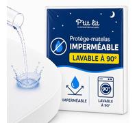 P'TIT Lit - Protector de Colchón 80x160 cm - Cubre Colchón Bebé Impermeable - para Colchón Cama Cabaña - Lavable a 90°C - Transpirable y Silencioso - Sin Tratamiento Químico