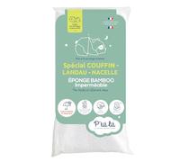 P'tit Lit - Protector de colchón para bebé de bambú, capazo - Pañal impermeable y antiácaros - absorbente y silencioso
