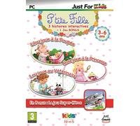 P'Tite Fille - Lilou Joue À La Poupée + Rose Joue À La Princesse + Super-Héros [Importación Francesa]