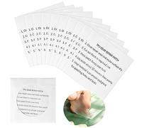 PTJJXA 10 Piezas Parches de Reparación Transparentes Impermeable, TPU Parche de Reparación Pegatinas Autoadhesivos de Tienda de Campaña para Toldos Colchones Kayak Anillo de Natación