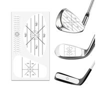 PTJJXA 100x3 Pcs Cinta de Impacto de Golf, Etiquetas de Entrenamiento para Mejora de Precisión y Distancia, Análisis de Punto Dulce y Consistencia Autodidacta, Calcomanías para Palos de Hierros