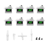 PTK 7350 MG-D 5.5g Digital Servo with Metal Gears, Specialized for F3P EPP Indoor Model Aircraft (8pcs)