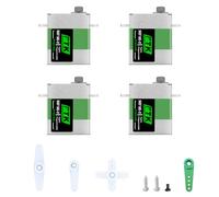 PTK 9497 MG-D Reless Metal servo High Torque 13 kg Micro servo RC Upgrade Part TRX4M TRX4MT 1/18 (4pcs)