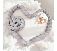 PTKG Cojines Cama Decorativos Trenzada Esponjosa Suministros para Dormitorio Adecuado Alfombra CojíN ProteccióN contra CaíDas Parachoques Almohada Suministros para,B19,100CM