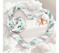 PTKG Cojines Cama Decorativos Trenzada Esponjosa Suministros para Dormitorio Adecuado Alfombra CojíN ProteccióN contra CaíDas Parachoques Almohada Suministros para,B8,100CM