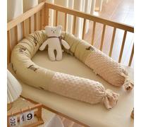 PTKG Protectora para Espacio Entre Cabecero y Cama Topper Marshmallow Forro de Transpirable AnticolisióN Transpirable Alfombra AnticolisióN para Barrera Cama Acolchada,W32,220cm