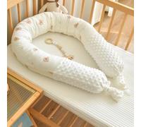 PTKG Puede Dispersar el Impacto para Formar una Estructura Amortiguadora en El Borde Barrera de Cama PortáTil Alfombra AnticolisióN CojíN Barrera de Cama Plegable,W8,220cm