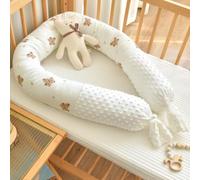 PTKG Puede Dispersar el Impacto para Formar una Estructura Amortiguadora en El Borde Barrera de Cama PortáTil Alfombra AnticolisióN CojíN Barrera de Cama Plegable,W5,200cm