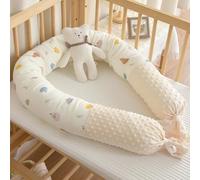 PTKG Puede Dispersar el Impacto para Formar una Estructura Amortiguadora en El Borde Barrera de Cama PortáTil Alfombra AnticolisióN CojíN Barrera de Cama Plegable,W23,200cm