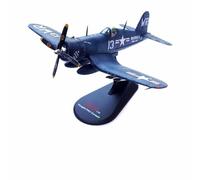 PTLYE Avión Fundido a presión 1/72 Corsair Fighter para el Cuerpo de Marines WR13 Ace, avión Militar de Metal, avión único, Modelo de avión Fundido a presión