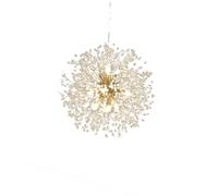 PTLYE Lámpara de araña de Cristal con Forma de Diente de león y Fuegos Artificiales para Comedor, Dormitorio, Bar, Tienda Comercial, Moderna y Minimalista