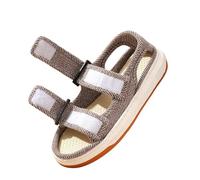 PTLYE Zapatillas para diabéticos Mujeres/Hombres Zapatos Casuales Ajustables Sandalias cómodas para Caminar Zapatillas ortopédicas Adecuadas para Sandalias al Aire Libre-D||37 EU