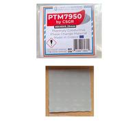 PTM7950 by CSGR - Almohadilla térmica de Cambio de Fase de 40 x 40 x 0,25 mm, Alta conductividad térmica para refrigeración de CPU y GPU, Ideal para Usar con Masilla térmica K5 Pro