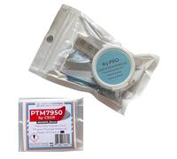 PTM7950 de CSGR - Material de cambio de fase de 40 x 40 x 0,25 mm y juego de pasta térmica K5 PRO de 20 g, solución de refrigeración recomendada para PC y consolas