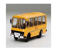 PTPTPTPT Modelo 1/43 para 131 Camión Volquete Soviético 32051 Autobús Escolar Aleación Acabado Escala Camión Modelo Coleccionable Recuerdos Adorno
