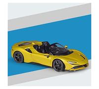 PTPTPTPT Modelo para Ferrari SF90Spider, Coche Deportivo Convertible, aleación de simulación, Escala de Puerta Completa, Modelo de colección de Coches 1:18 Adorno(2)