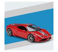 PTPTPTPT Modelo para Ferrari SF90Spider, Coche Deportivo Convertible, aleación de simulación, Escala de Puerta Completa, Modelo de colección de Coches 1:18 Adorno(10)