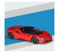 PTPTPTPT Modelo para Ferrari SF90Spider, Coche Deportivo Convertible, aleación de simulación, Escala de Puerta Completa, Modelo de colección de Coches 1:18 Adorno(Taglia Unica)