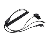 PTT Walkie Talkie Bluetooth Casco Cable de conexión de auriculares, K Head Radio bidireccional Auricular Cable de conexión de auriculares Adecuado para Baofeng, para Kenwood, para UV-5R, para Vimoto V