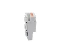 PTTB 2.5/2P Pulg de doble nivel en bloque de terminales PPH 2.5 1P 2P 3P 4P 5P 6P 7P 8P 9P 10P Push in/Plug Test Din Rail Wire Connector (PPH2.5-5, 1 unidad)