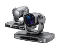 PTZ Cámara 4K 30X con zoom óptico de seguimiento automático, cámara profesional para conferencias con transmisión HDMI/3G-SDI/USB/IP para culto a la iglesia, educación, YouTube Live, transmisión en