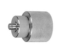 PTZ - Contrapeso equilibrado estándar de 1/4, montaje de tornillo de 25 g, 100 g, 125 g, amplia compatibilidad, color plateado