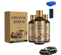 PTZ Crystal Serum for Cars - Advanced Graphene Ceramic Coating for Cars, DIY Crystal Serum for Auto Paint, Glass & Wheels (3pc)