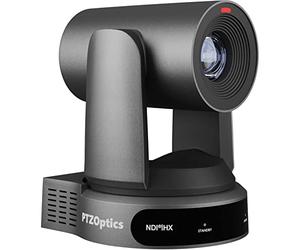 PTZOptics Move 4K 30x Cámara PTZ de Seguimiento automático con luz de Cuenta integrada, reducción de Ruido 3D y Modos avanzados de Balance de Blancos (Gris)
