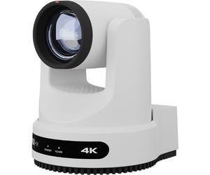 PTZOptics Move 4K, una cámara PTZ de 3ª generación, zoom óptico 12X blanco