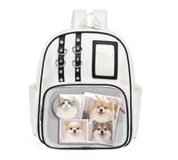 PU Bag, Clear Display Purse & Badge Organizer with Transparent Window, Waterproof Design Main Feature, Versatile Travel Backpack for Work, Fitness, Hiking, Comic con and Daily Use