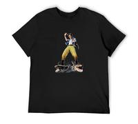 PU KOU Ace Ventura Crocodile Surfing Gator Pet Detective Jim Carrey Comedy O-Neck 100% Cotton Short Sleeve Unisex T-Shirt XXL
