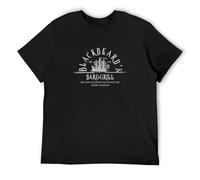 PU KOU Black Beard'S Bar and Grill T-Shirt Our Flag Means Death Shirt Black S