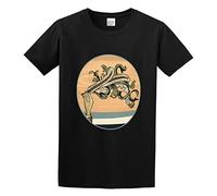PU KOU Heren Arcade Fire Funeral T-Shirt - - Taglia Unica Unisex 100% Cotton Short-Sleeve T-Shirts Black XXXL