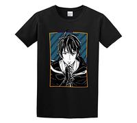PU KOU Ragnason Blue Line 2 Unisex 100% Cotton Short-Sleeve T-Shirts Black M