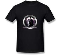 PU KOU Saints Row 3 O-Neck 100% Cotton Short Sleeve Unisex T-Shirt XXXL