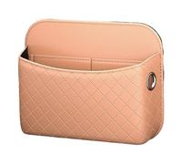 PU Leather Car Door Organizer Box, Adhesive Storage for Vehicle Interior, Between Seats or Door Console, Front and Back Seat Storage for, Trucks, Cars