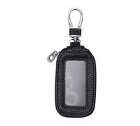 PU Leather Car Key Fob Holder Zipper Case, Cars Keys Cover Cases Holders Metal Hook Leathers Keychain Remote Storage Protection | Perfect Suitable Ideal For Usages Scenarios, 5 X 9CM/1.96 X 3.54inch