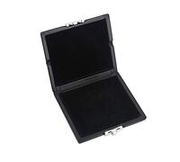 PU Leather Cover Black Bassoon Reed Container Box Case with Slots for Storaging 3pcs Reeds For Bassoon Lovers ,Playing Accessories