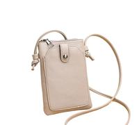PU Leather Diagonal Cross-Body Bag - Double-Layer Mini Phone Wallet For Women, verde caqui, Talla única