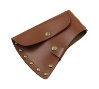 PU Leather Hatchet Holster - Multifunctional Axe Protection Cover, Handmade PU Leather Axe Sheath, Soft Hatchet Cover with Metal Snaps, Multifunctional Axe Protective Supplies for Men Jungle