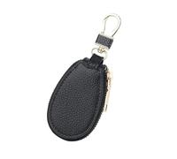 PU Leather Key Holder - Car Key Organizer For Travel Commuting | Premium PU Material Pouch, Large Capacity Case With Zipper Storage, Compact Wallet Style Clip System Daily Use Protection Storage