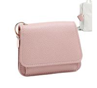 PU Leather Tri Fold Wallet 11cm Compact Credit Card Holder With Coin Pocket | Anti-theft Slim Wallet With ID Window And Zippered Coin Pocket. Perfect For Daily Use, Travel, And Carrying Essentials.