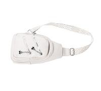 PU Leather Women Sling Bag, Adjustable Multi Chest Bags for Women with Durable Metal Fastenings, Leather Crossbody Bags for Girlfriend, Wife, Mother