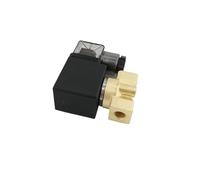 PU-M03 Válvula Solenoide De De 2 Vías, Acción Directa, NC, Latón, 0-10 Bar, G1/8", Orificio De Sello FKM De 2,5 Mm(AC 110V)