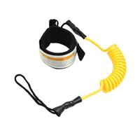 Pu Paddle Leash con hebilla de pie - Long Endurance Surf Leassh String | Hebilla F1ust de seguridad de 6 mm de grosor | Super ideas de regalos stand-up padle para tipos de tablas de s