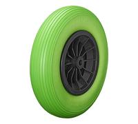 Pu-Reifen Con Llantas de Plástico 16" 4.00-8