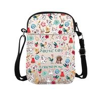 Pua And Heihei - Bolsa cruzada para amantes de Kakamora, regalo con texto en inglés "You 've Got A Friend In Me", bolsa de mensajero Ocean Adventure, Got a Friend Cb, 15*21*2cm