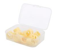 Púa de Dedo ABS, Protectores para la Yema de los Dedos de Guitarra Púa de Dedo Resistente Al Desgarro para Ukelele para Guitarras para Instrumentos de Cuerda(8L + 4M)