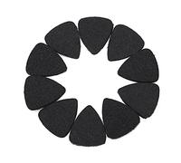 Púa de Guitarra de 10 Piezas, Púas de Guitarra Portátiles Ligeras de Fieltro de Lana para Instrumentos de Cuerda de Ukelele de Guitarra (Negro)